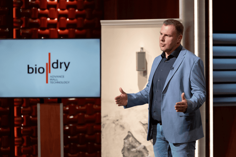 Biodry a Cápák között című RTLes üzleti műsorban